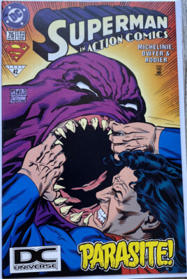 Action Comics #715 (1995) DC Universe DCU Logo Variant SCARCE Rare HTF