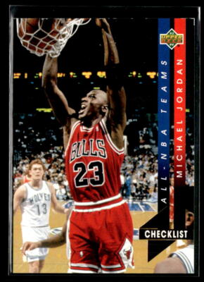 1993 Upper Deck #AN15 Michael Jordan All-NBA EX | eBay
