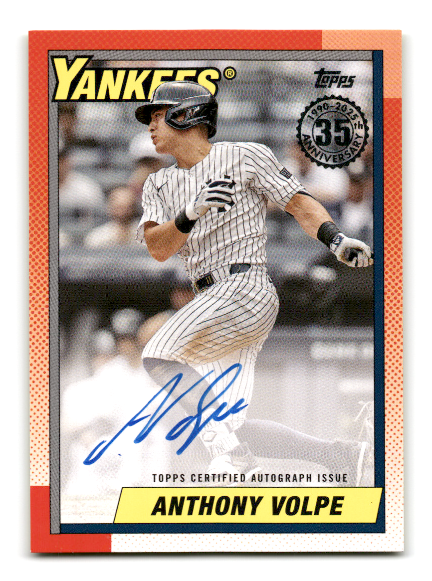 topps,ANTHONY VOLPEカード 2023 Topps Chrome Platinum Anniversary Anthony Volpe Rookie