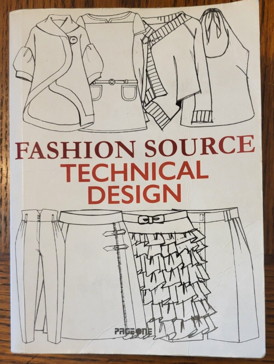 Fashion Source Technical Design, Clothing design illustrated
