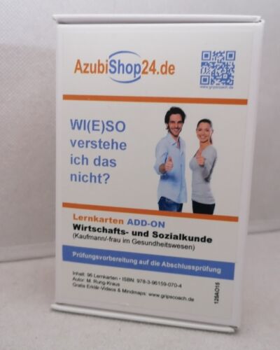 S139 - AzubiShop24 - Lernkarten Add-on - WISO Wirtschafts- und Sozialkunde - NEU