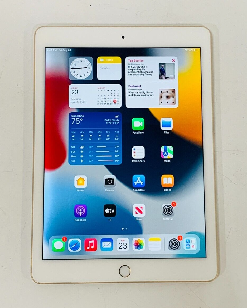 iPad Air 2 16GB MH0W2LL/A (O.S 15.8.2) - Unlocked iPad Air 2 16GB MH0W2LL/A (O.S 15.8.2) - Unlocked