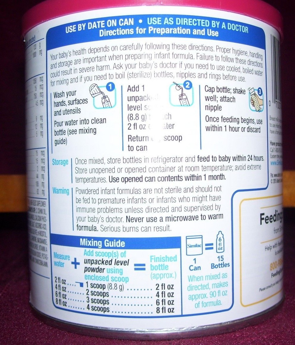 2 12.4 cans 24.8 oz total Similac Soy ISOMIL Baby Infant Formula Iron 1/1/2020