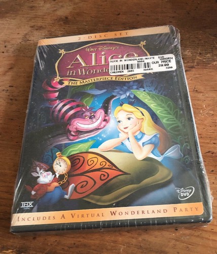 Walt Disney's ALICE IN WONDERLAND Masterpiece Edition DVD