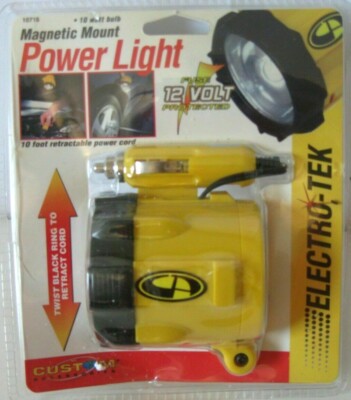 Flash Light Magnetic Mount Power Light by Electro-Tek 10716