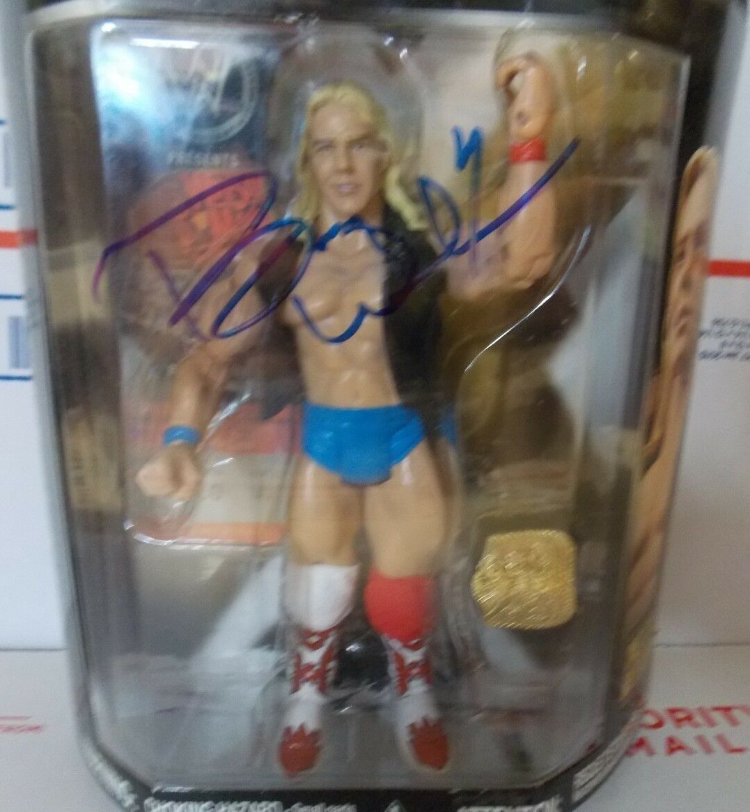 Signed WWE WWF Jakks Classic Superstars Barry Windham Series 11 Figure MOC