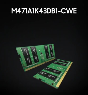 Samsung M471A1K43DB1-CWE (DDR4-3200 SO-DIMM) 2x8GB (16GB) Memory RAM Module Pair