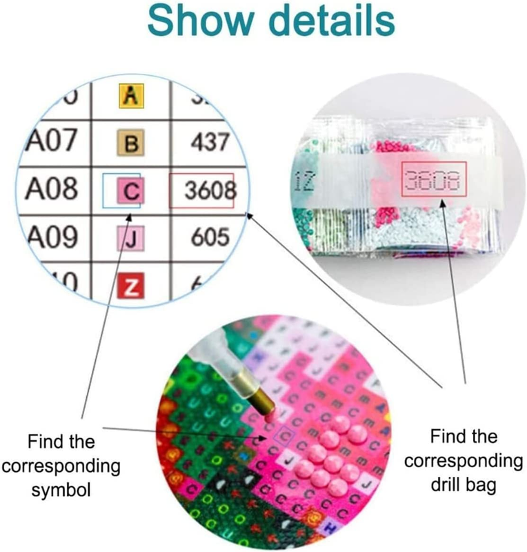 5D Diamond Painting Kits for Adults, DIY Diamond Art Kits for Beginners, Marine
