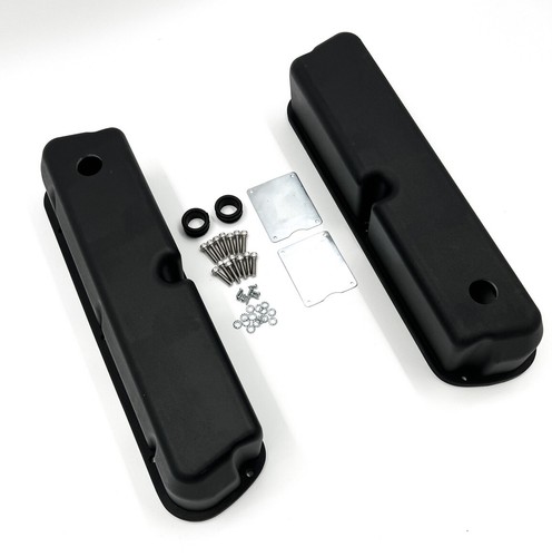 Black Aluminum Valve Covers For 1962-1985 Small Block Ford 289, 302, 5.0 & 351W