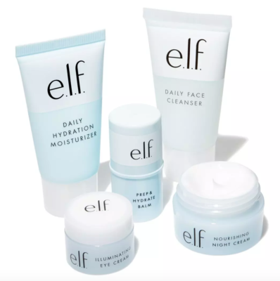 ELF Skincare Illuminating Moisturizer Eye Cream Prep&Hydrate