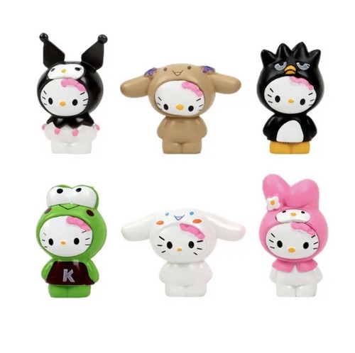 Hello Kitty❤︎根付け6点セット 6 Piece Hello Kitty Figurine Set - Set C | eBay