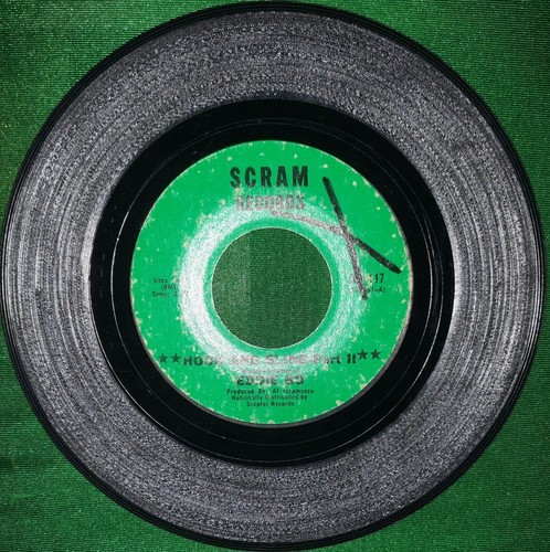 EDDIE BO Hook And Sling Part 1 & 2 SCRAM SCR 117 VINYL 45