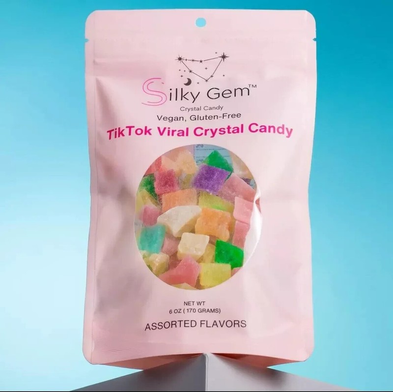 TikTok Viral Silky Gem Crystal Candy 6oz