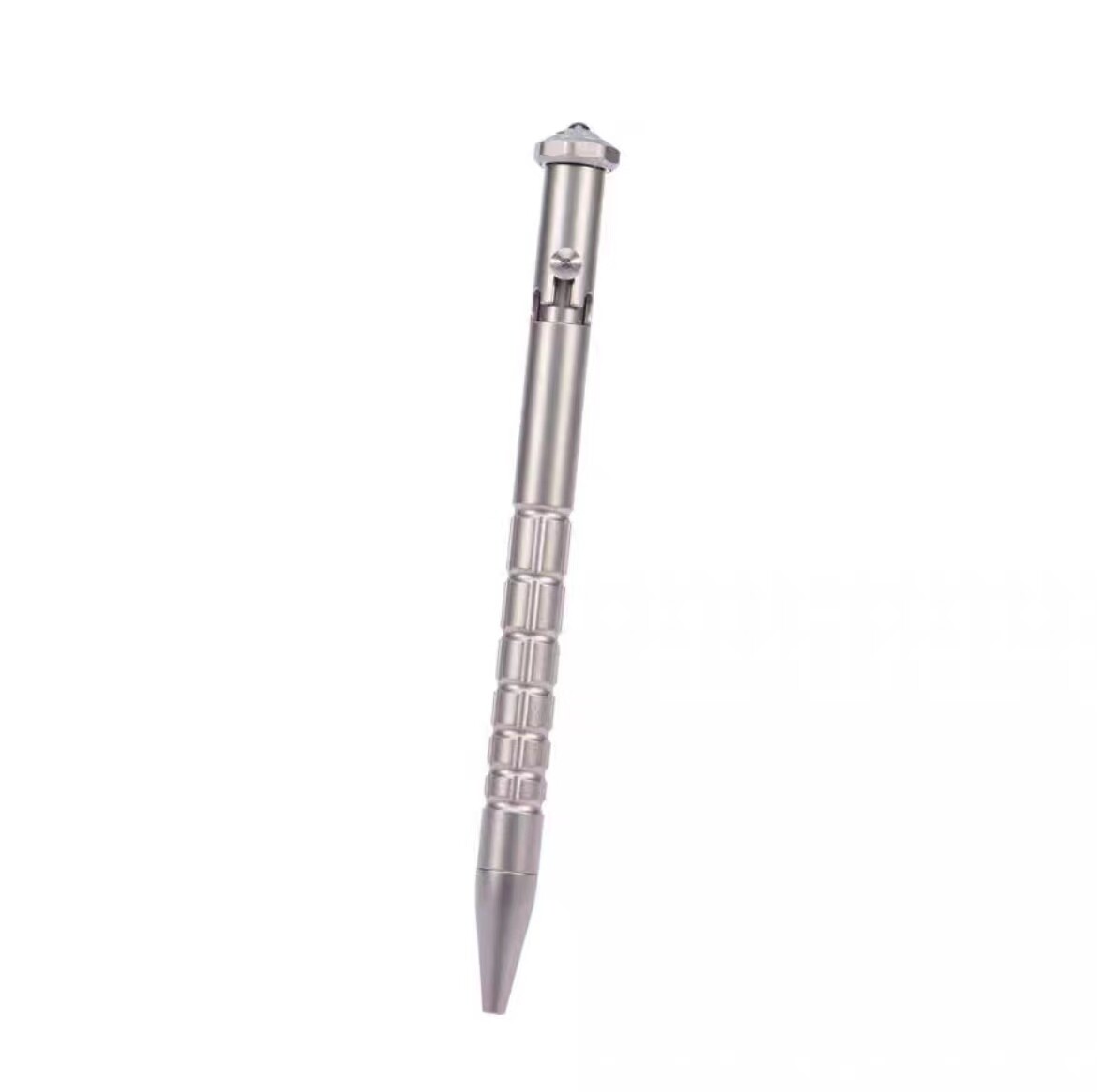 EDC Titanium Tactical Pencil Push Action Pencil Signature Pen Turning Gyro