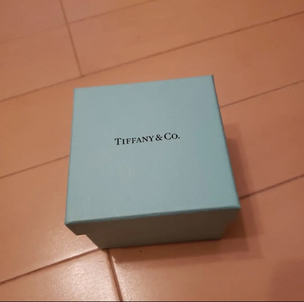 TIFFANY & CO Mini Blue Bow Trinket Gift Box Porcelain Ribbon 5 x 5 x 4 with box