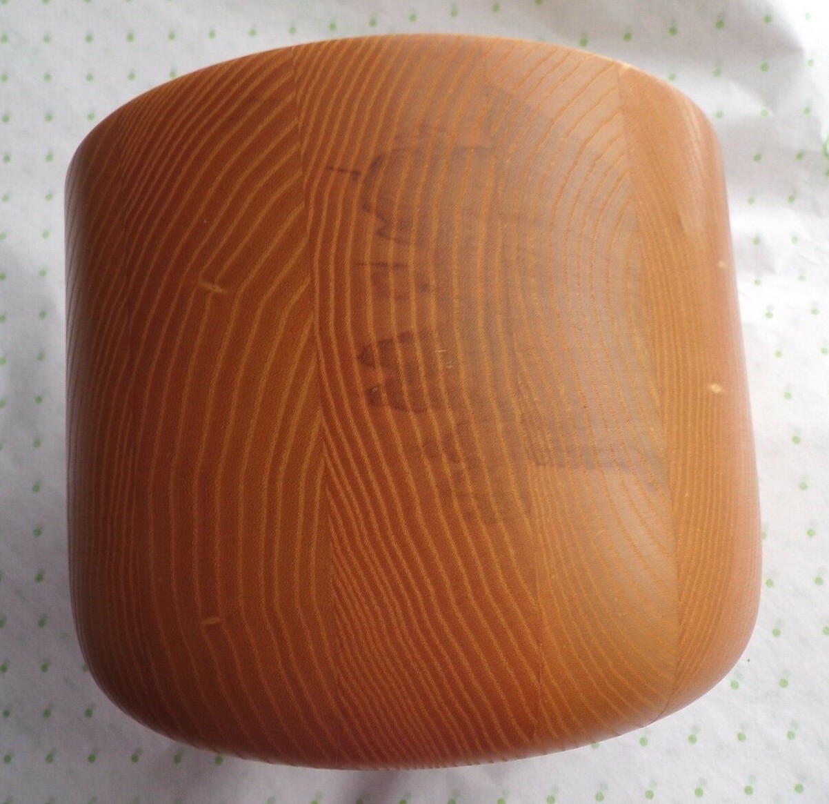 WHITE ASH Deep bowl hand made John Perrella Catskill Mountains Master craftsman