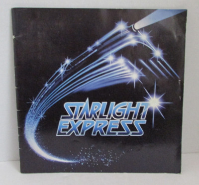 VINTAGE 1987 Apollo Theatre Starlight Express Brochure