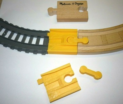 trackmaster to wooden track adapter