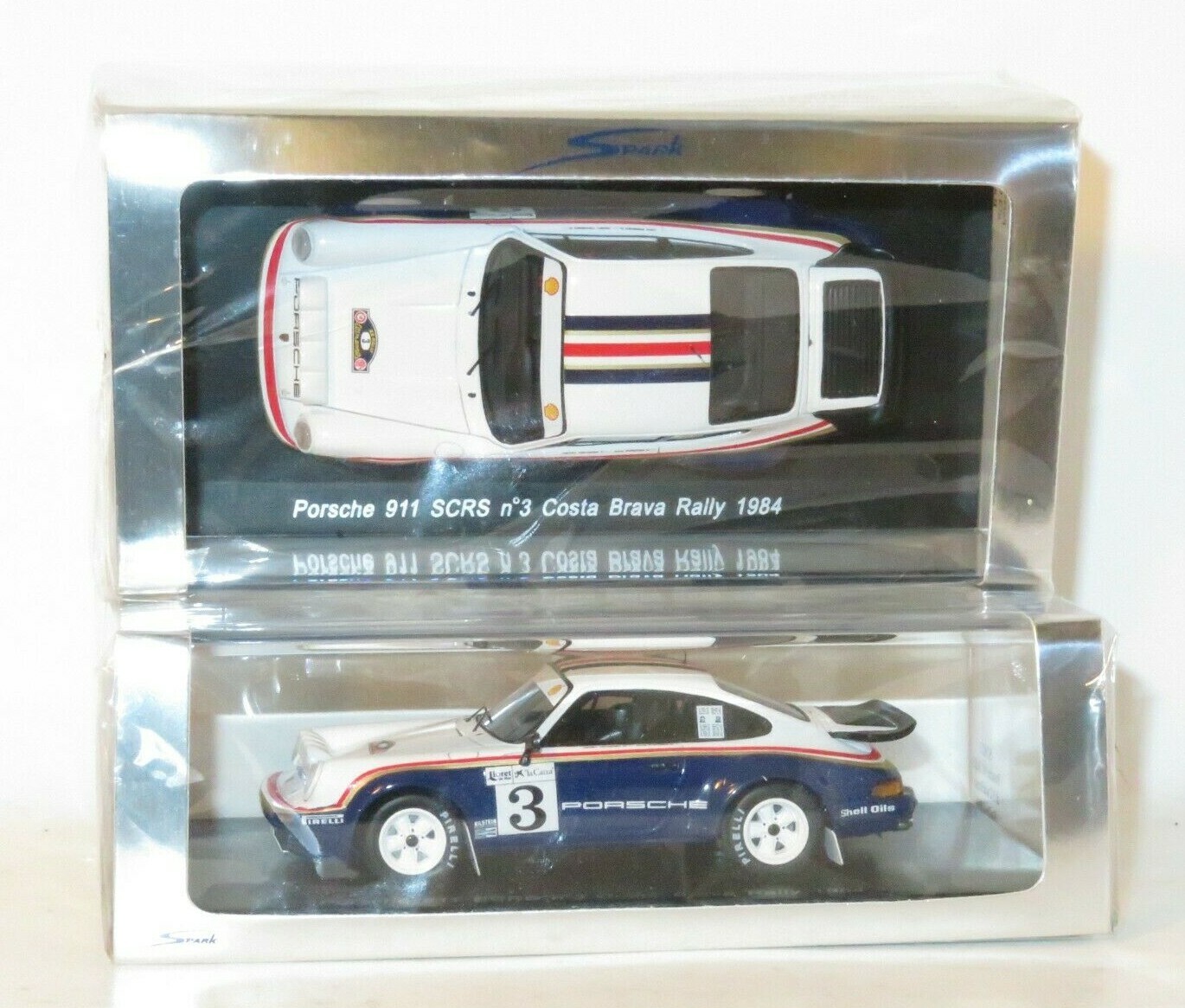 1/43 Porsche 911 SC RS Costa Brava Rally 1984 #3 H.Toivonen / J