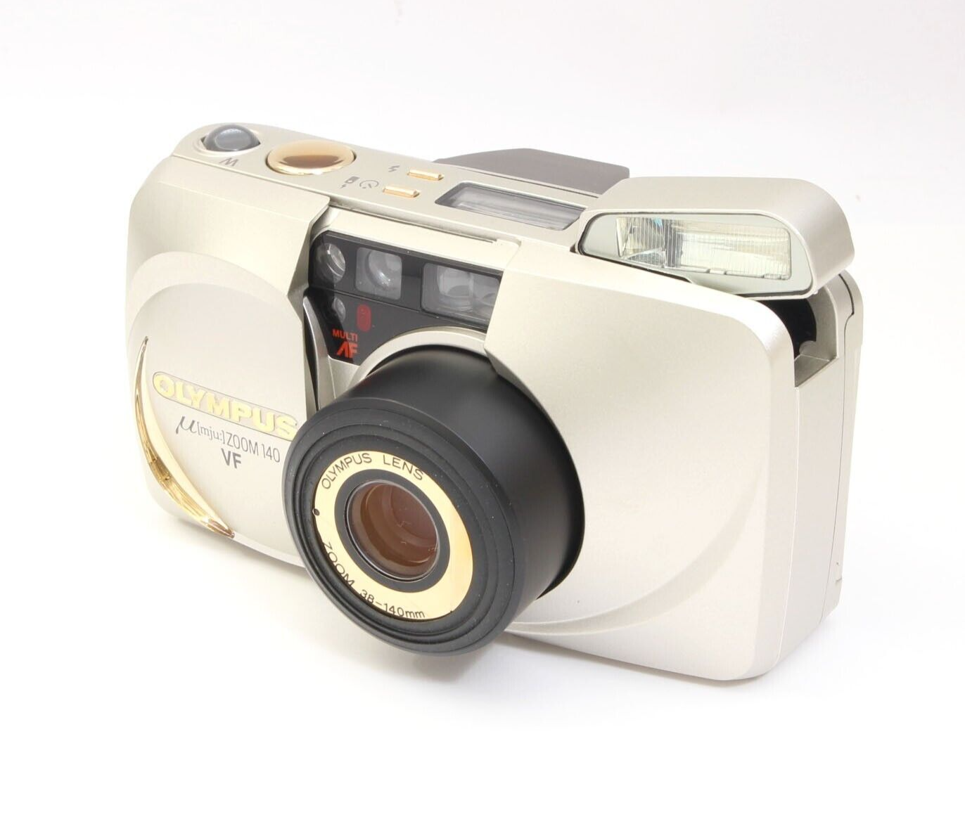 Olympus μ [mju:] Zoom 140 VF Point & Shoot 35mm Compact Film