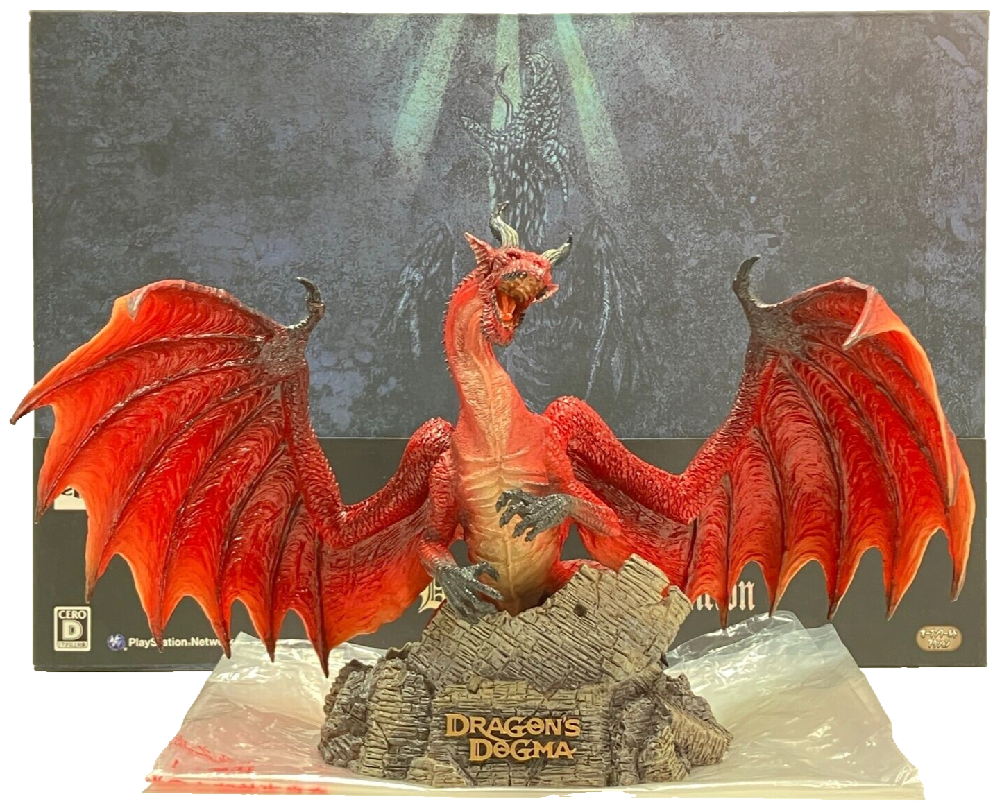 その他 Dragon's Dogma Limited Edition (PS3) PS3 Dragon's Dogma Limited Edition with Figure Dragon Statue