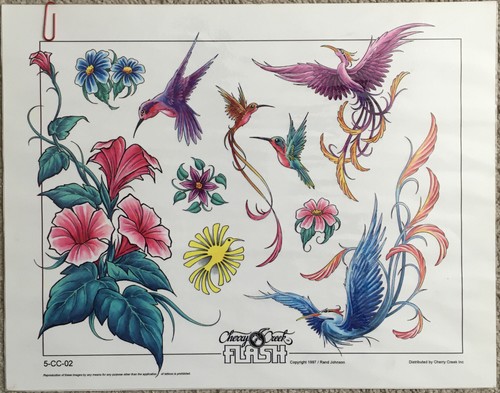 SOFTMACHINE　TATTOO FLASH　3枚セット SOFTMACHINE TATTOO FLASH 3枚セット Tattoo Studio Shop Flash