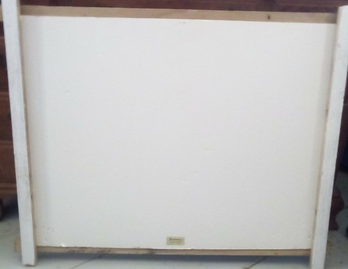 Rare Framed Custom Original Print: Killington, Vermont Landscape Portrait. 1981