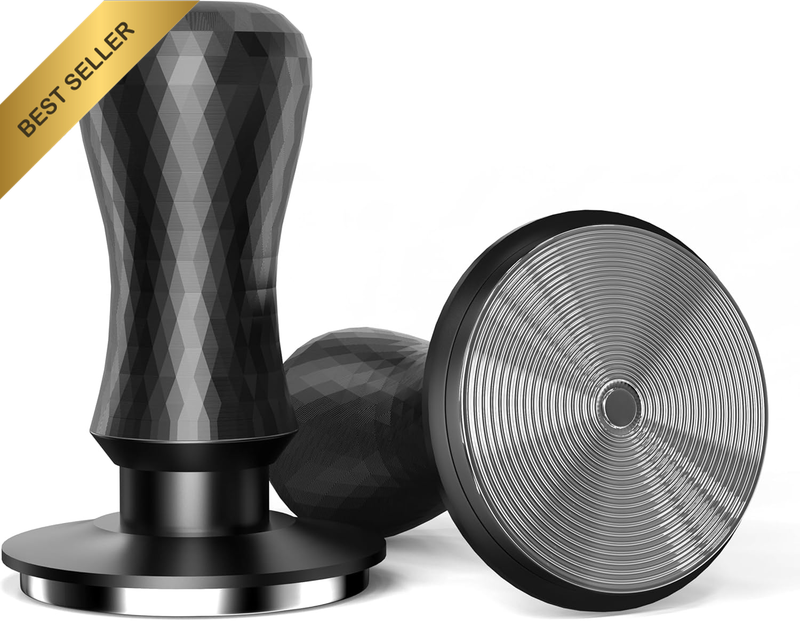 58.5Mm Espresso Coffee Tamper, 30Lb Spring-Loaded Calibrated Tamper with 304 Sta