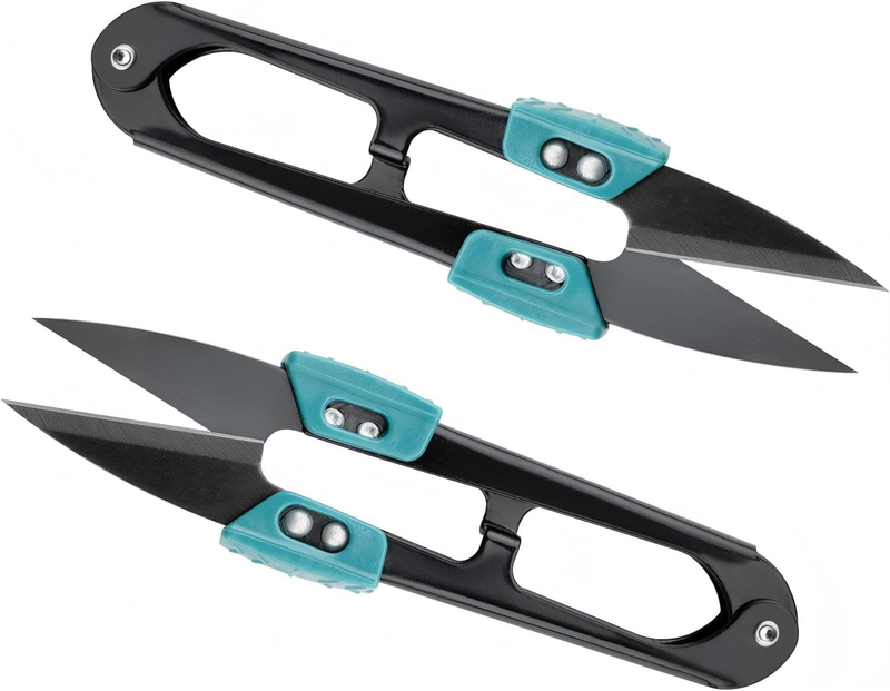 QYEHSWKT 4.2 Inch Sewing Scissors - Wider Handle Thread Snips - Professional Sni
