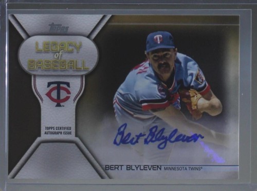2019 Topps - Bert Blyleven #LBA-BB