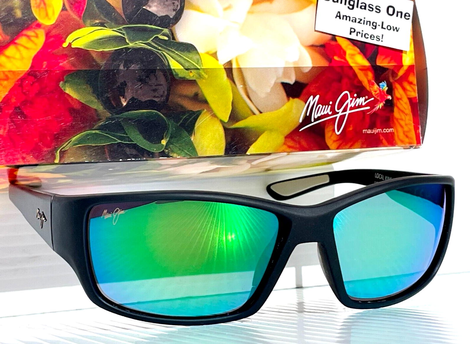 NEW Maui Jim LOCAL KINE Soft Black POLARIZED Green GLASS Sunglass GM810-27M | eBay NEW Maui Jim LOCAL KINE Soft Black POLARIZED Green GLASS Sunglass GM810-27M | eBay