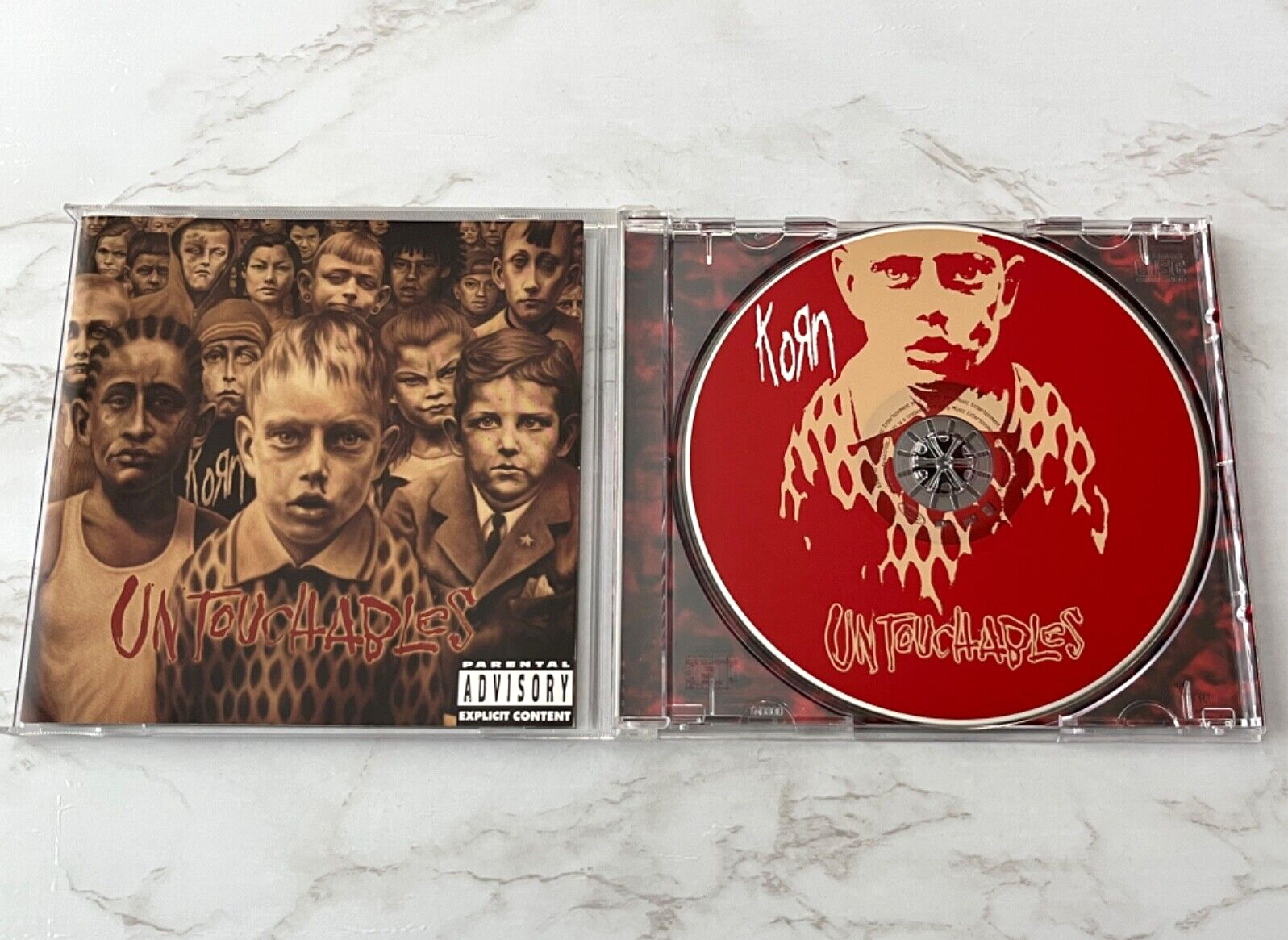 Korn Untouchables CD LIMITED ED. 2002 Epic BONUS TRACK
