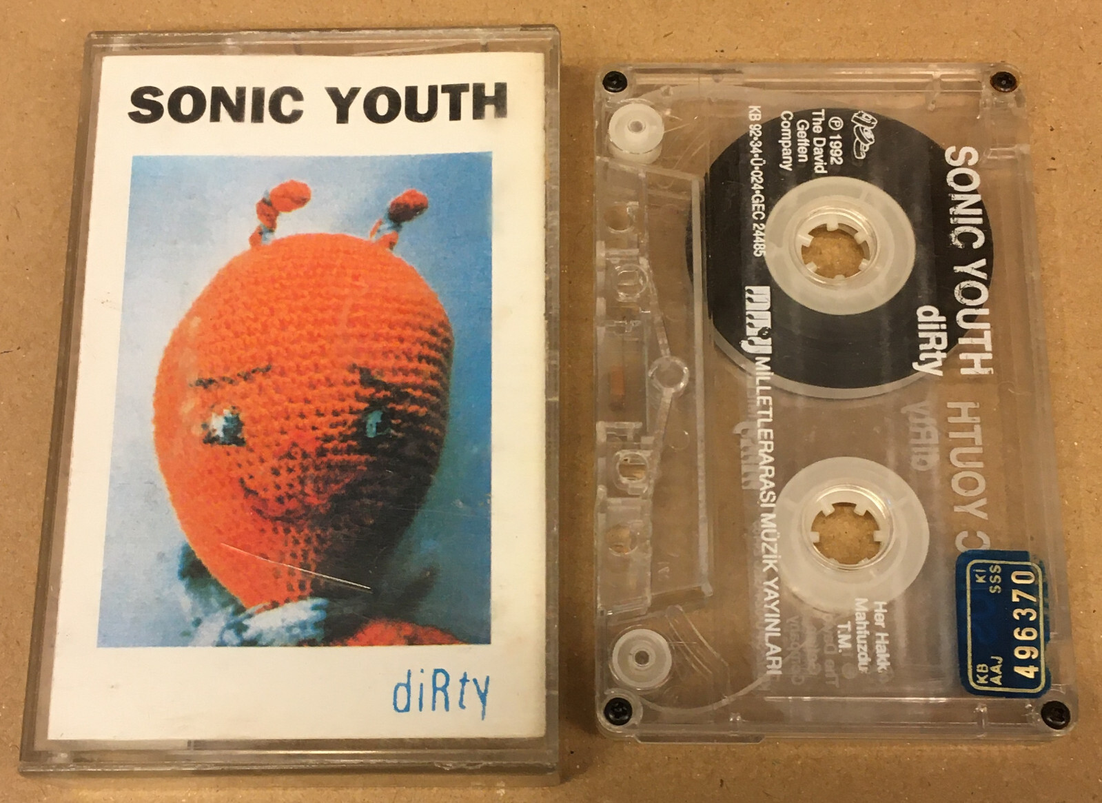 SONIC YOUTH - DIRTY (1992) CASSETTE MADE IN TURKEY | eBay