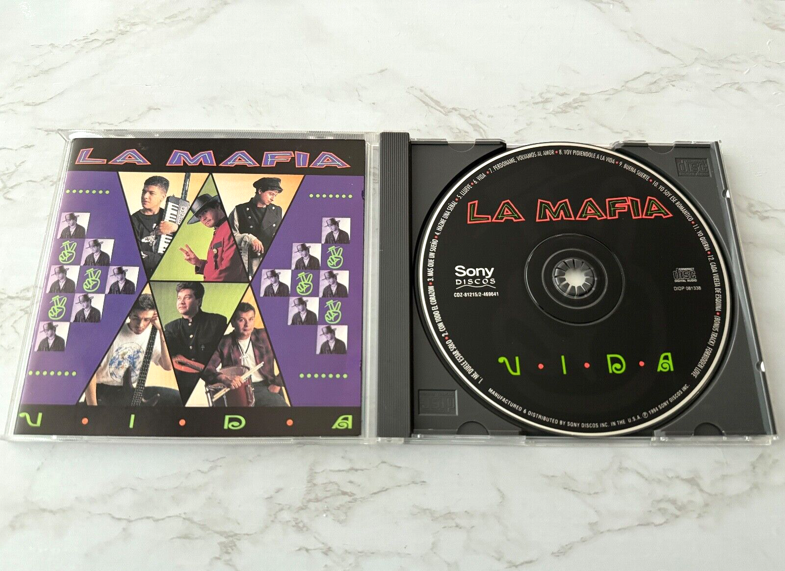●LOW LIFE MAFIA La Mafia Vida CD ORIGINAL 1994 Sony Discos BONUS TRACK