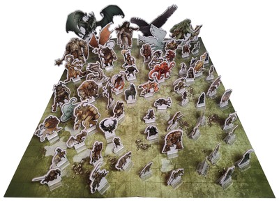 Dragonbane RPG: набор стендов Monsters