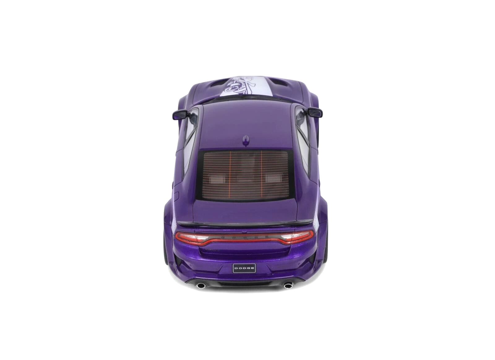 1/18 Dodge Charger Super Bee 2023 Purple Resin Model Car by 1/18 Dodge Charger Super Bee 2023 Purple Resin Model Car by