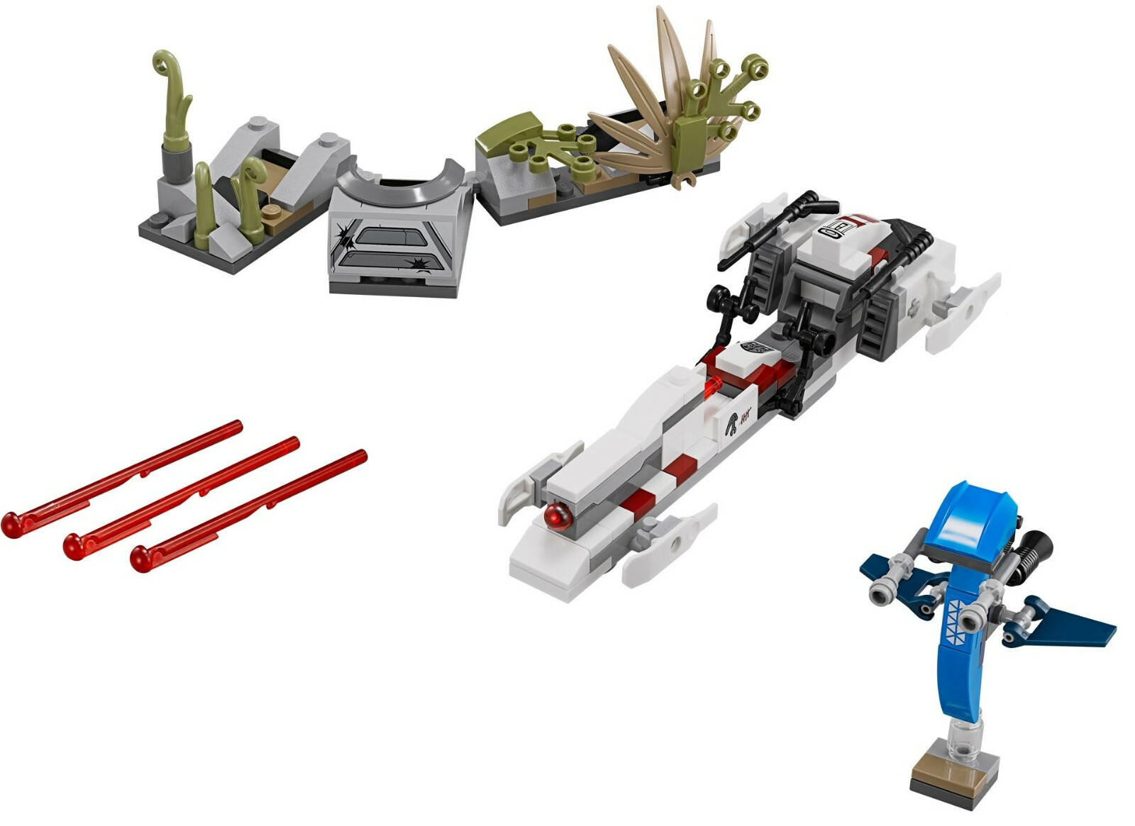 Authentic LEGO Star Wars 75037 Battle on Saleucami Set NO MINIFIGURES NEW |  eBay