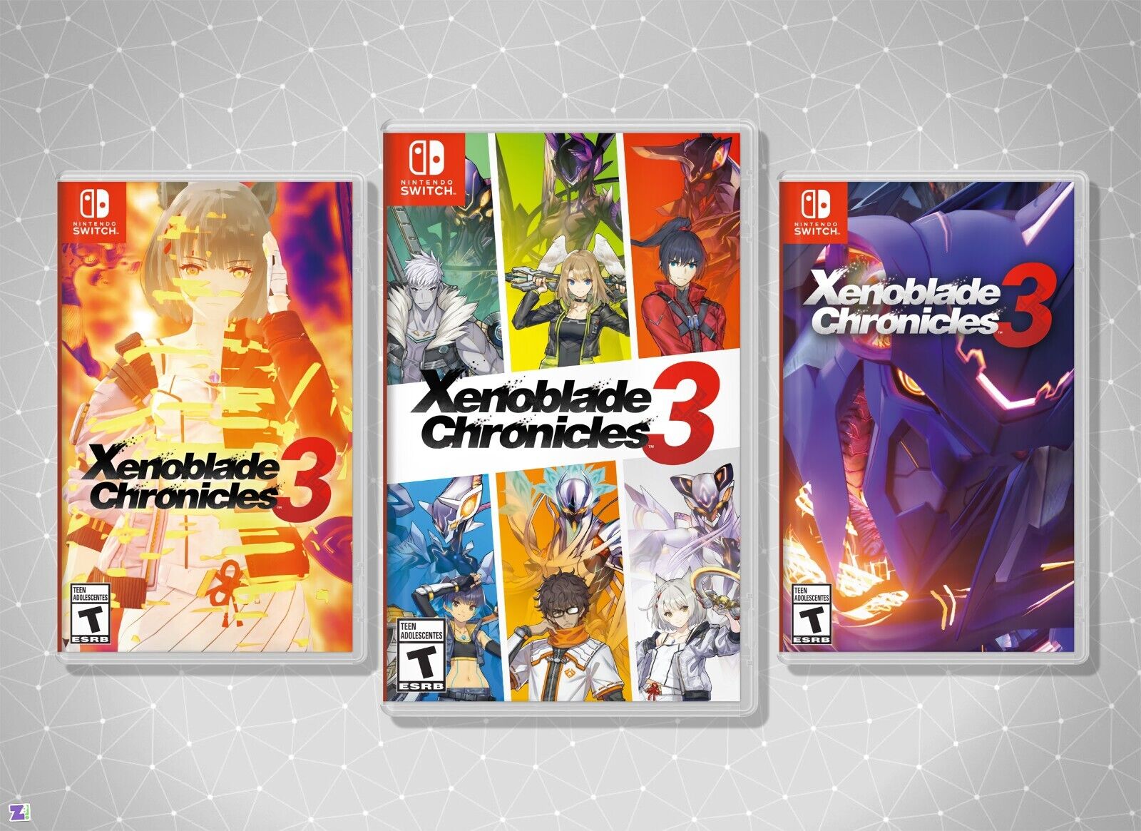 Xenoblade Chronicles 3 COVER ART Collection: Insert / Case Xenoblade Chronicles 3 COVER ART Collection: Insert / Case