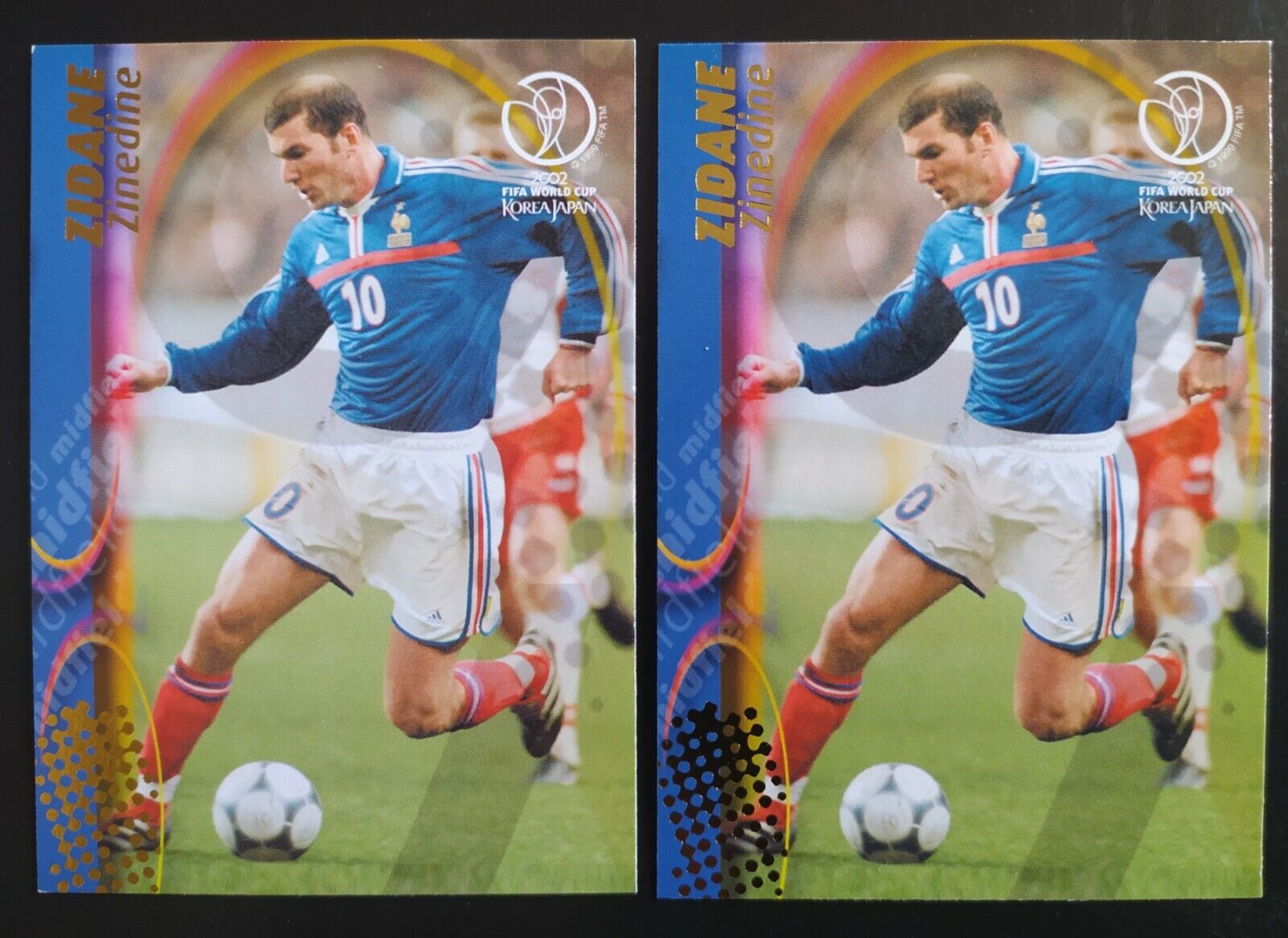外国スポーツ選手カード 2002 Panini World Cup Korea Japan Zinedine Zidane #55 Japan