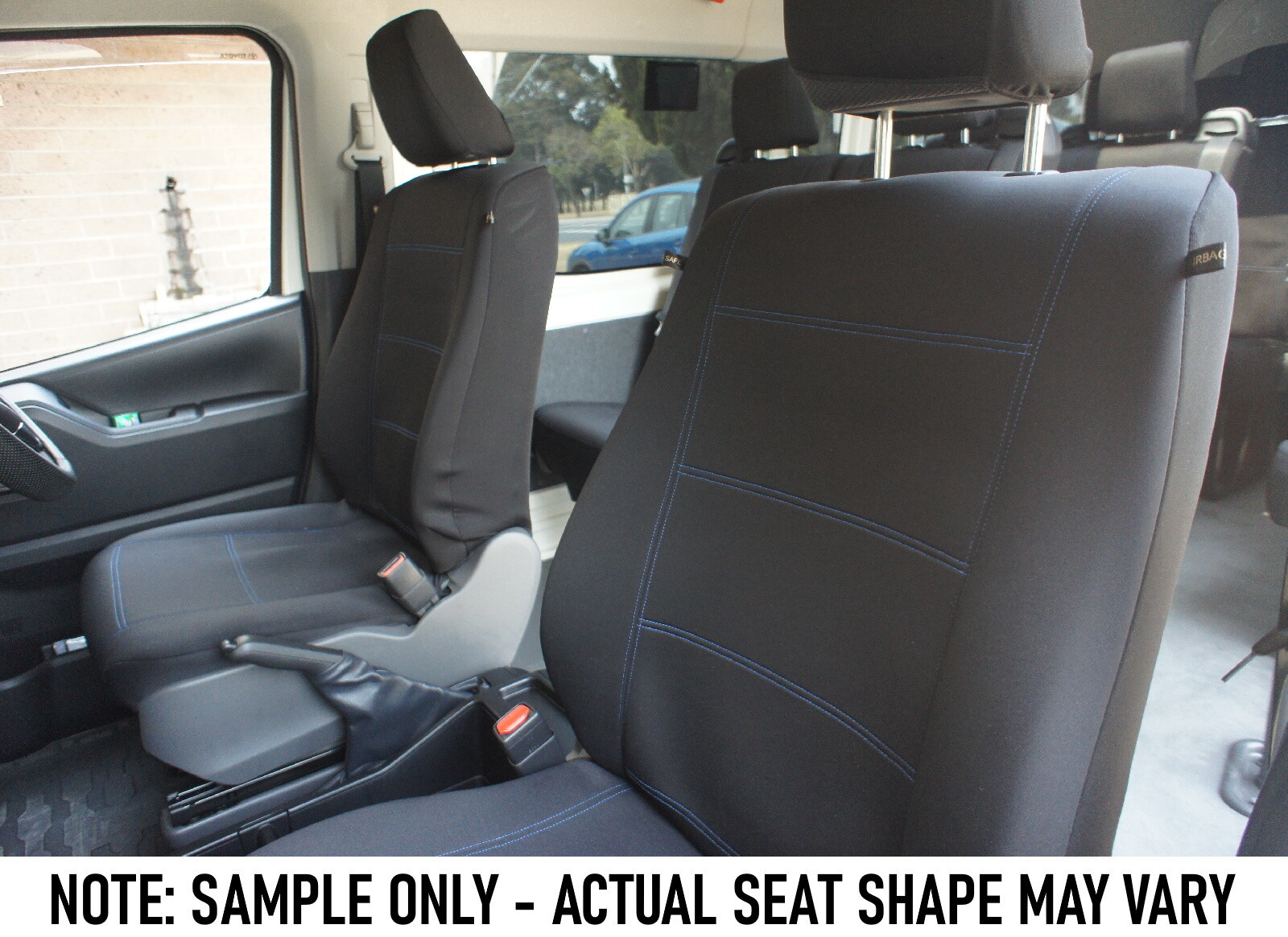 Neoprene Seat Covers for Toyota Kluger Wagon (3 Rows) from 03/2014 to