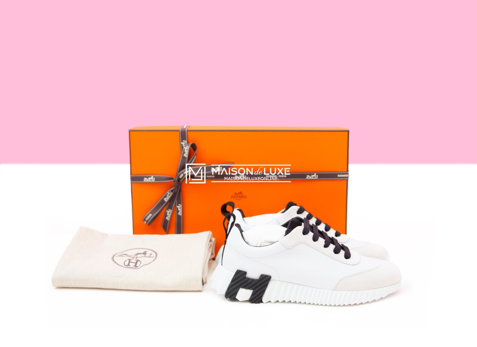 ナ*ん様 HERMES エブリン　ゴールド スニーカー　37 1/2 HERMES エブリン ゴールド スニーカー 37 1/2 - メルカリ