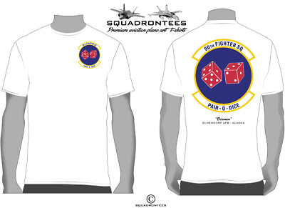 90th Fighter Squadron Logo Back- USAF Licensed Product