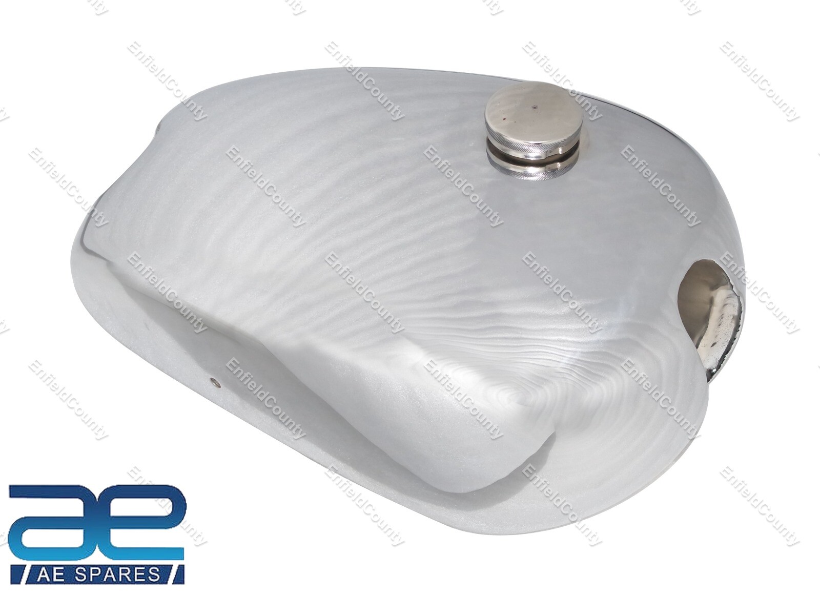 For Royal Enfield J & G Models 1946 & Onwards Fuel Tank Chrome plated With Cap 