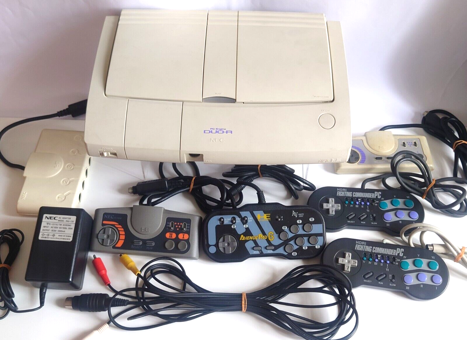 その他 NEC PCEngine Duo-R NEC PC Engine Duo R Launch Edition White Console for sale