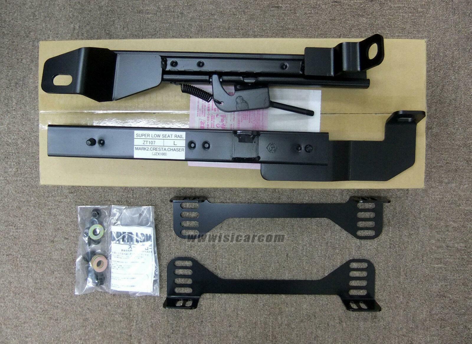りゅ JDM SUPER LOW FULL BUCKET SEAT RAIL PASSENGER SIDE TOYOTA
