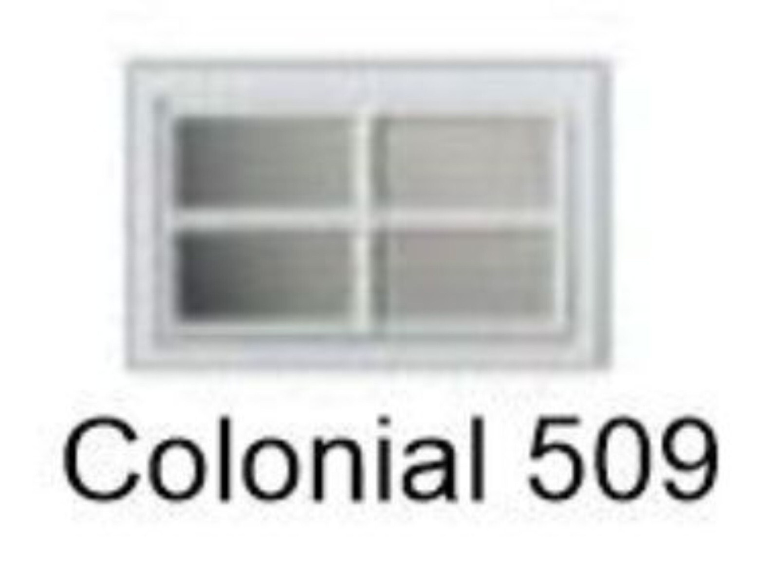 CLOPAY Colonial 509 Replacement Window Inserts /Short Panel Garage Door White