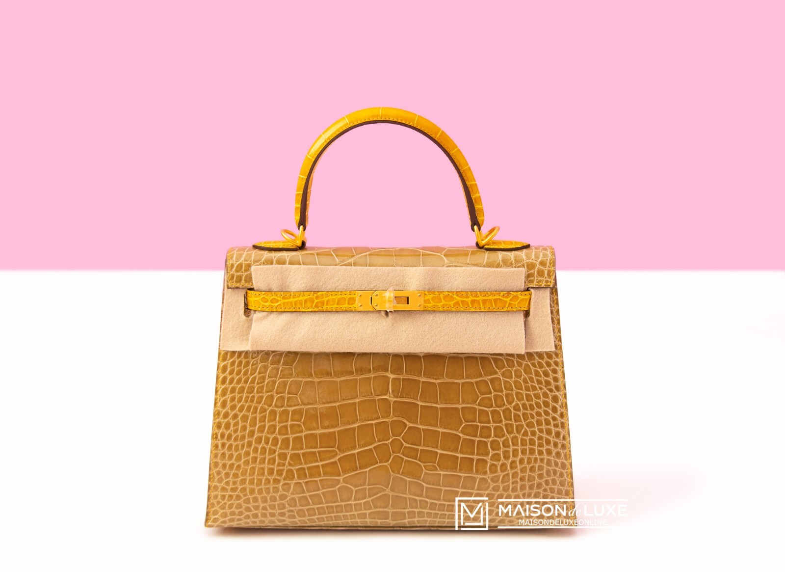 アクセサリー HERMES combination bungle Pre owned Hermes Kelly Alezan Epsom leather designer bag K28