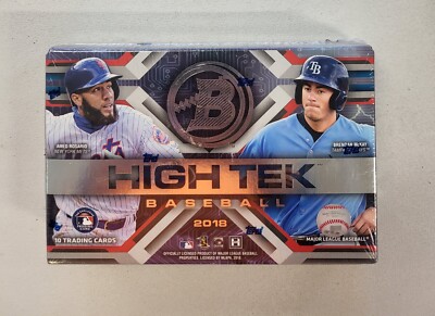 Rare 2018 bowman High Tek Baseball box factory sealed