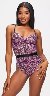 Ann Summers Hold Me Tight Animal Body S 8-10 Pink New Without Tags 