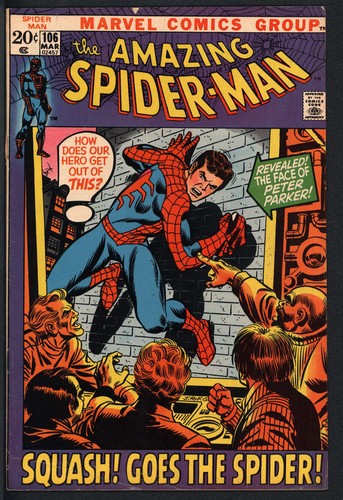 AMAZING SPIDER-MAN #106 4.5 // JOHN ROMITA SR. COVER ART